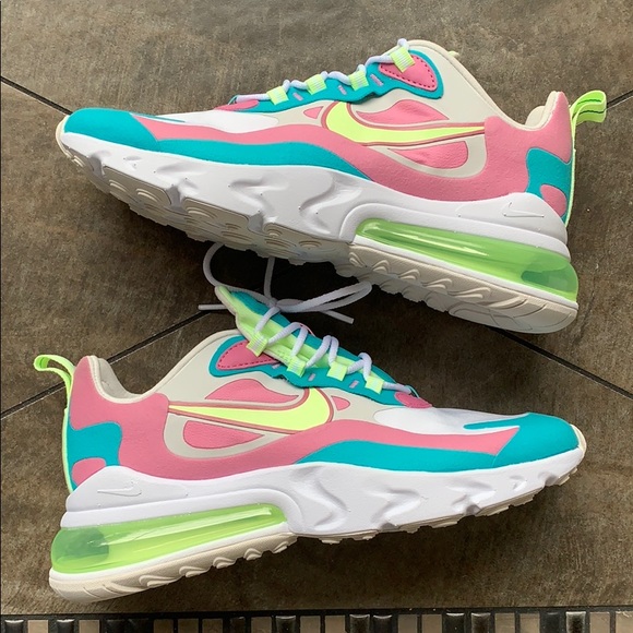 NIKE W AIR MAX 270 REACT white/barely volt - Picture 13 of 16